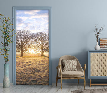 3D Meadow Tree Sunny 10235 Assaf Frank Door Mural