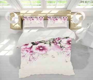 3D Flowers 67056 Bed Pillowcases Quilt