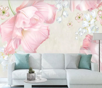 3D Big Flower WC764 Wall Murals