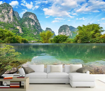 3D Clear Lake WC2090 Wall Murals