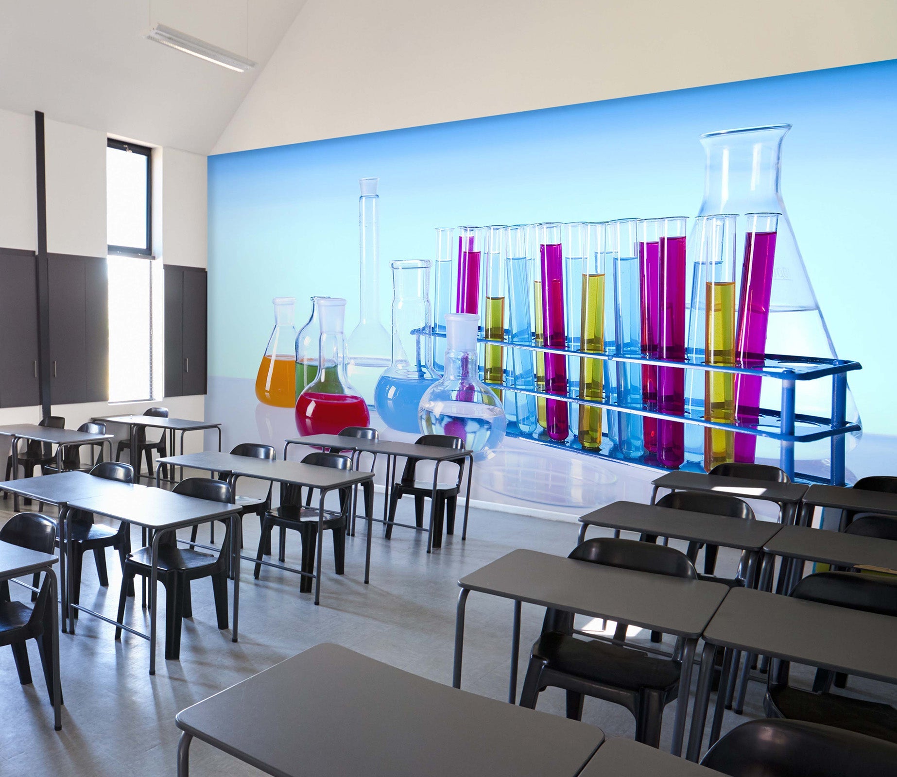 3D Chemistry Experiment 158 Wall Murals Wallpaper AJ Wallpaper 2 