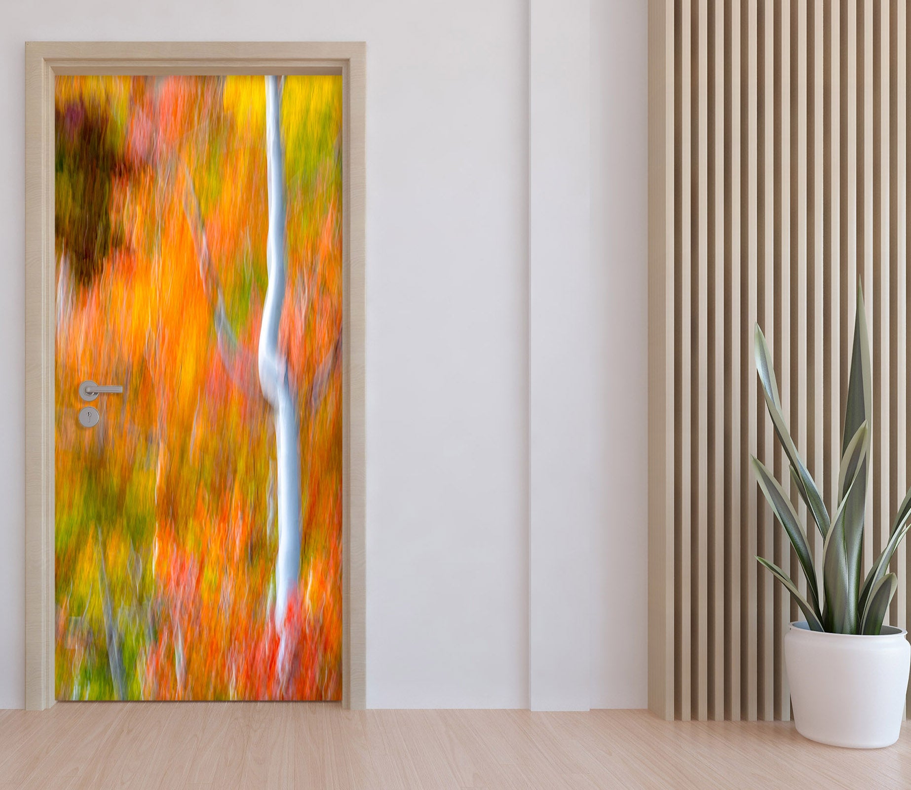 3D Forest Pattern 122100 Marco Carmassi Door Mural