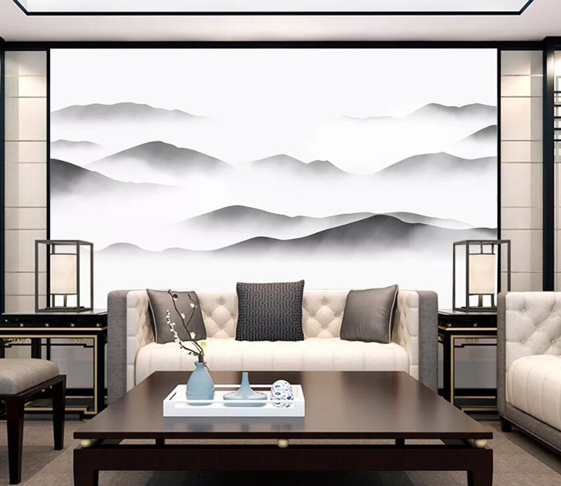 3D Landscape Painting WC31 Wall Murals Wallpaper AJ Wallpaper 2 