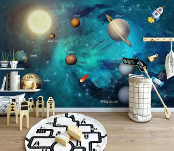 3D Planet 388 Wall Murals Wallpaper AJ Wallpaper 2 