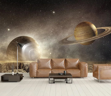 3D Cosmic Planet WC906 Wall Murals