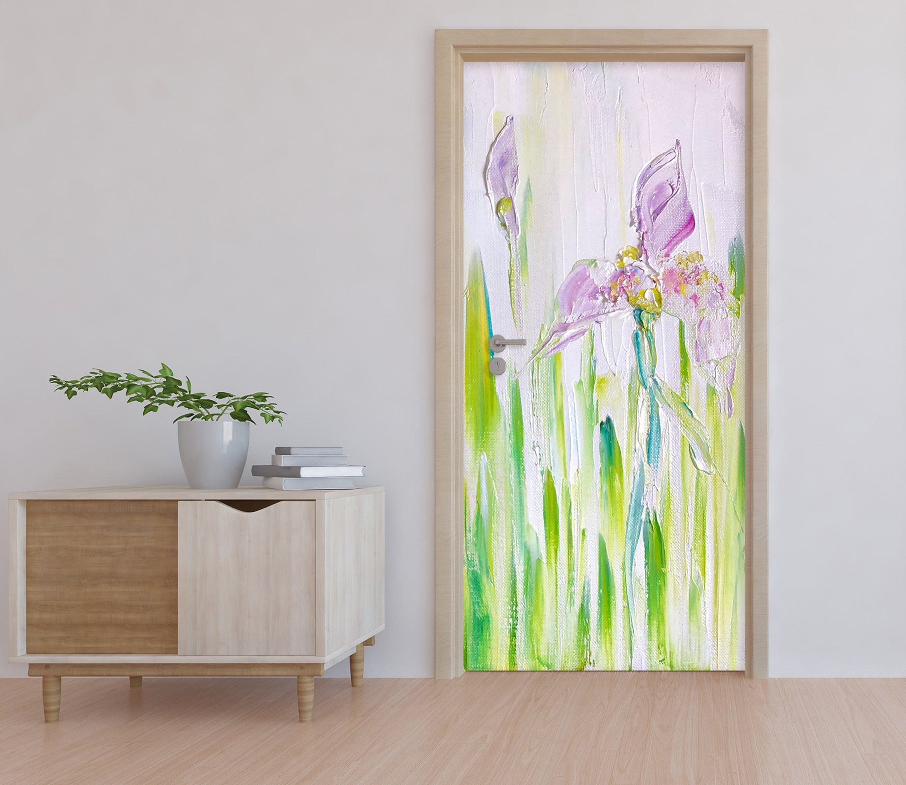 3D Fresh Flower 3128 Skromova Marina Door Mural