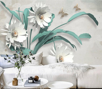 3D Flying Butterflies WC2730 Wall Murals