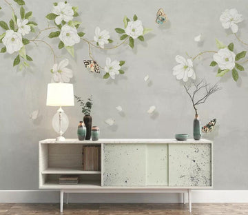 3D Moth Butterfly WG848 Wall Murals