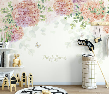 3D Bouquet Butterfly WG206 Wall Murals