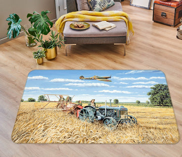 3D Harvesting Victory 1079 Trevor Mitchell Rug Non Slip Rug Mat