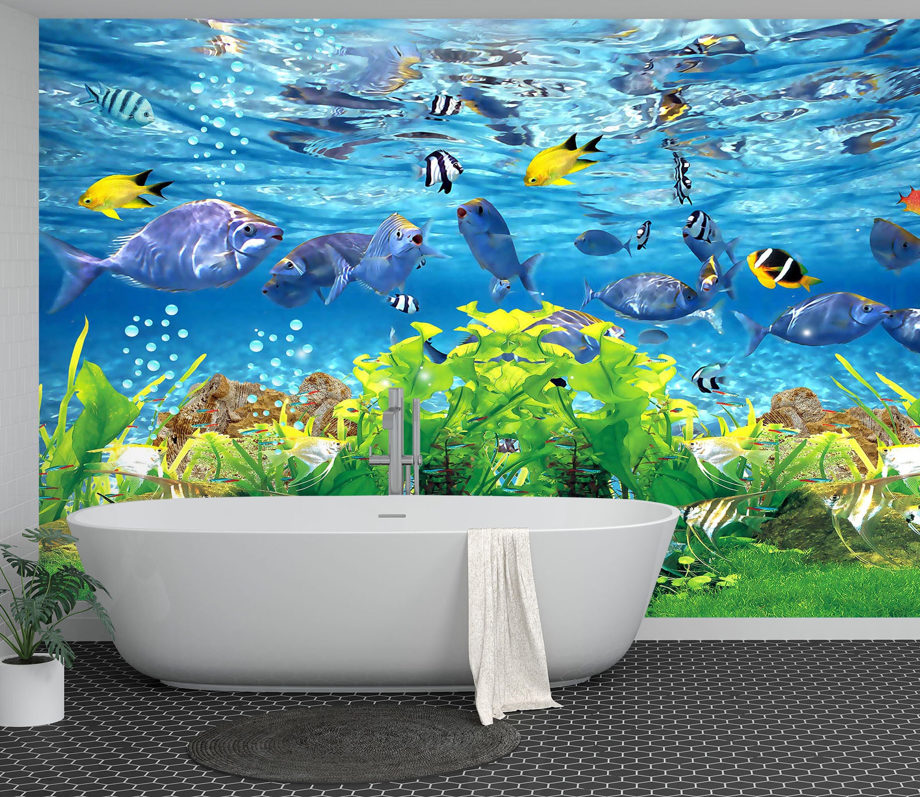 3D Underwater Park 1628 Wall Murals