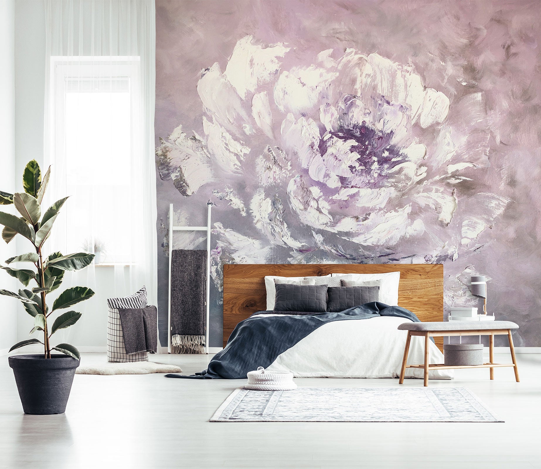 3D Watercolor Flowers 119 Skromova Marina Wall Mural Wall Murals