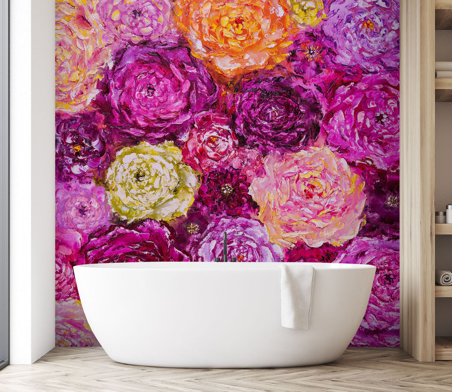 3D Bright Flowers 239 Skromova Marina Wall Mural Wall Murals