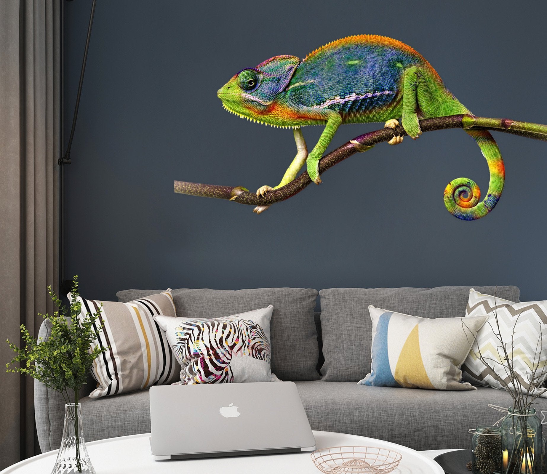 3D Lizard 049 Animals Wall Stickers Wallpaper AJ Wallpaper 