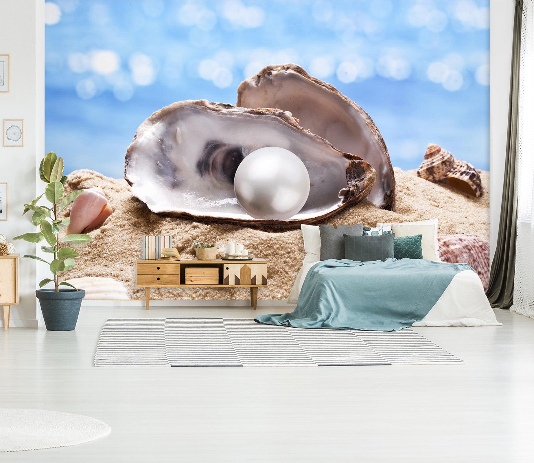 3D Shell Pearl 2008 Wall Murals