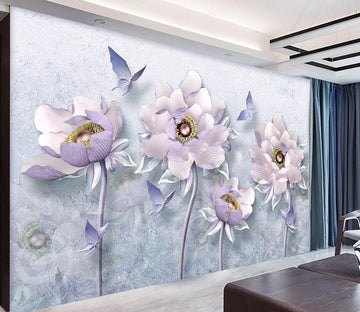 3D Flower Growth WC797 Wall Murals