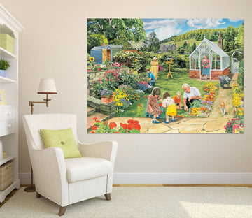 3D Gardening With Grandad 035 Trevor Mitchell Wall Sticker