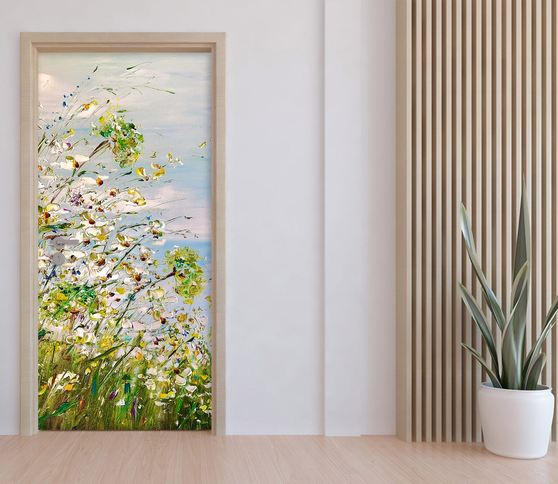 3D Wildflower 3118 Skromova Marina Door Mural