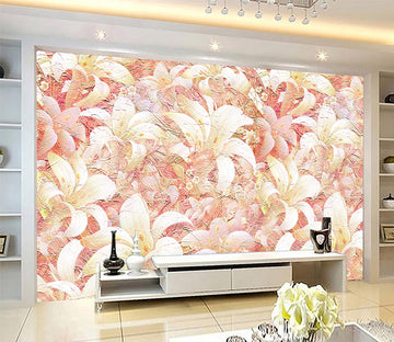 3D Lily Blossoms 1008 Wall Murals