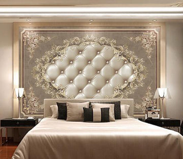 3D Vintage Peony WC1730 Wall Murals