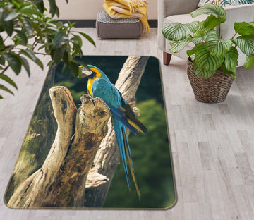 3D Parrot Tree 164 Animal Non Slip Rug Mat