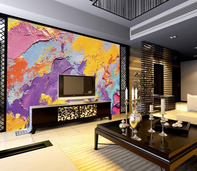 3D Color Graffiti 448 Wall Murals Wallpaper AJ Wallpaper 2 