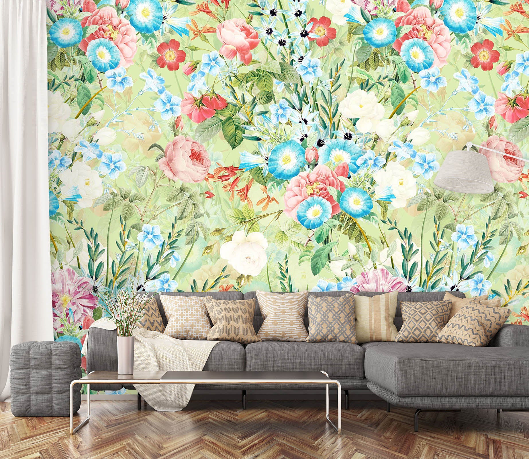 3D Summer Painting 140 Uta Naumann Wall Mural Wall Murals