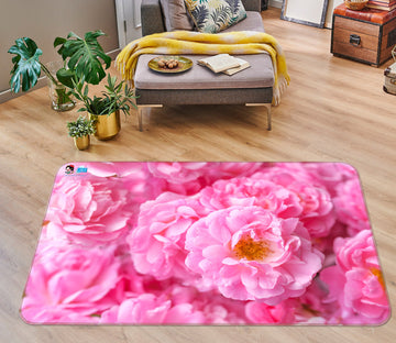 3D Pink Flower 6741 Assaf Frank Rug Non Slip Rug Mat