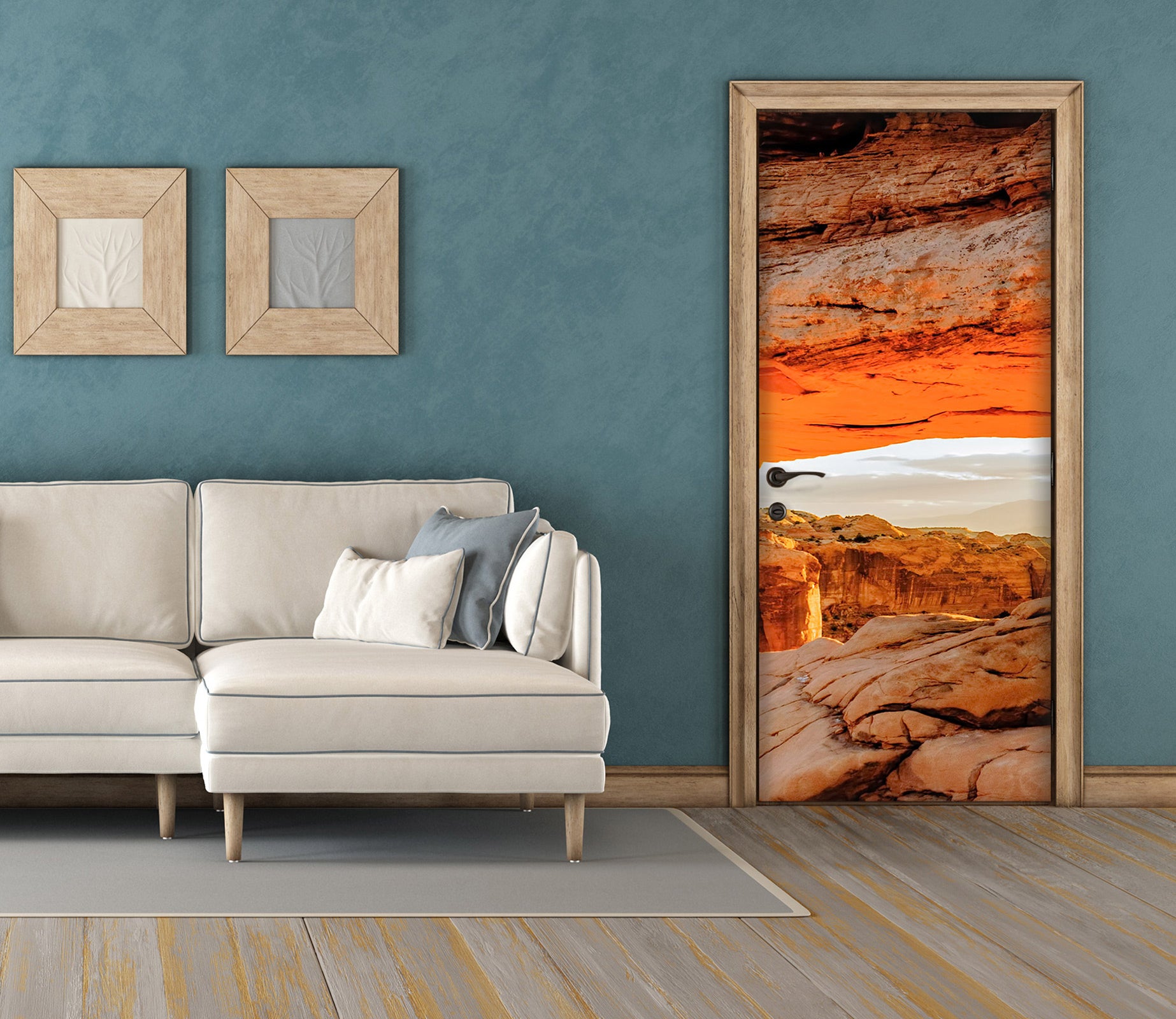 3D Stone Rock Pattern 107212 Beth Sheridan Door Mural