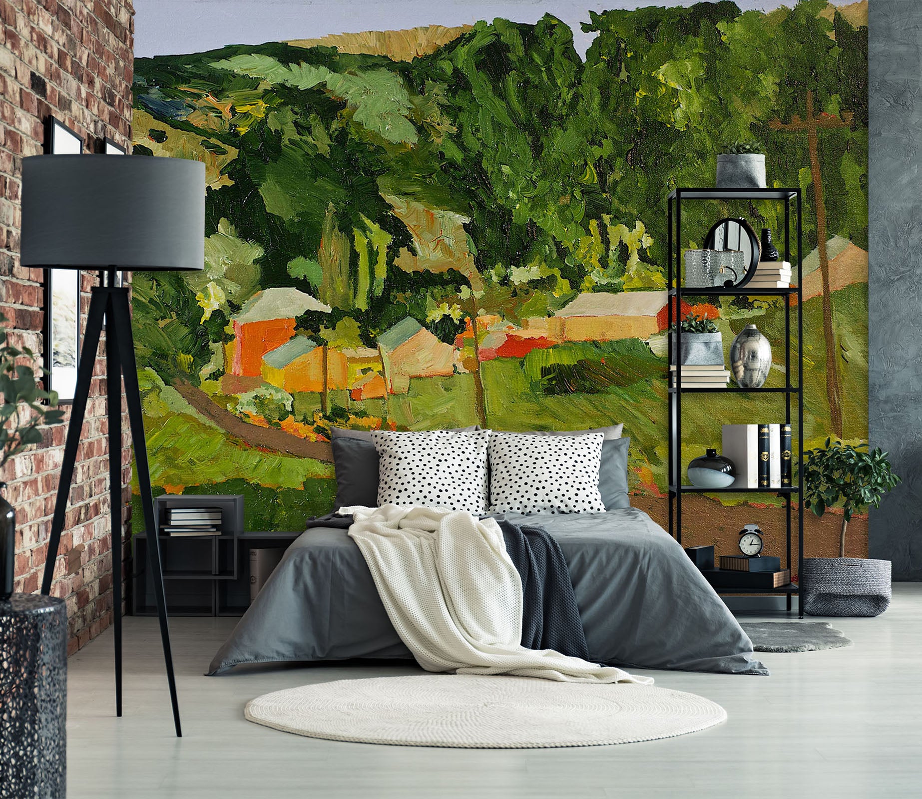 3D Sunny Forest 177 Allan P. Friedlander Wall Mural Wall Murals