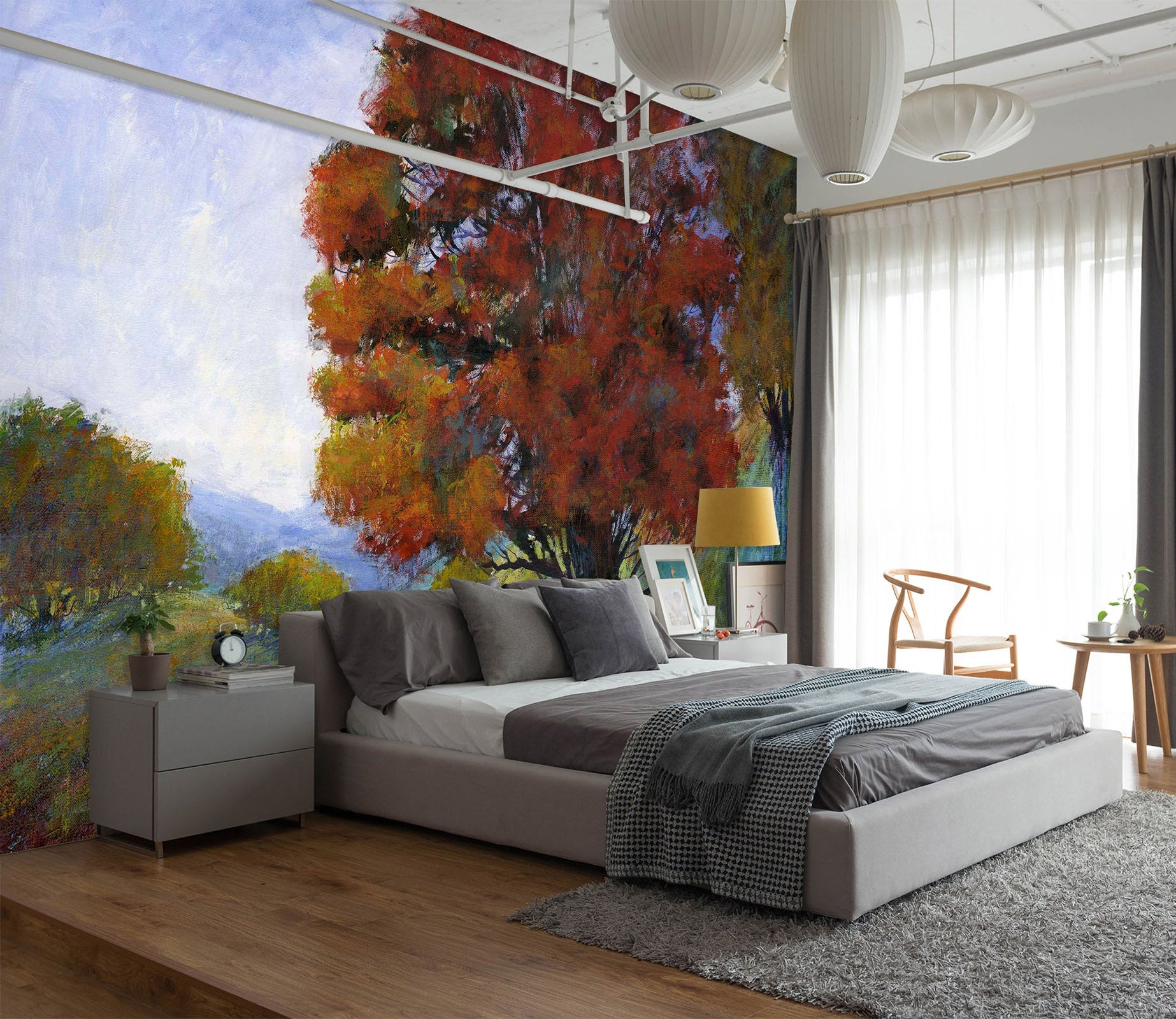 3D Forest River 1511 Michael Tienhaara Wall Mural Wall Murals