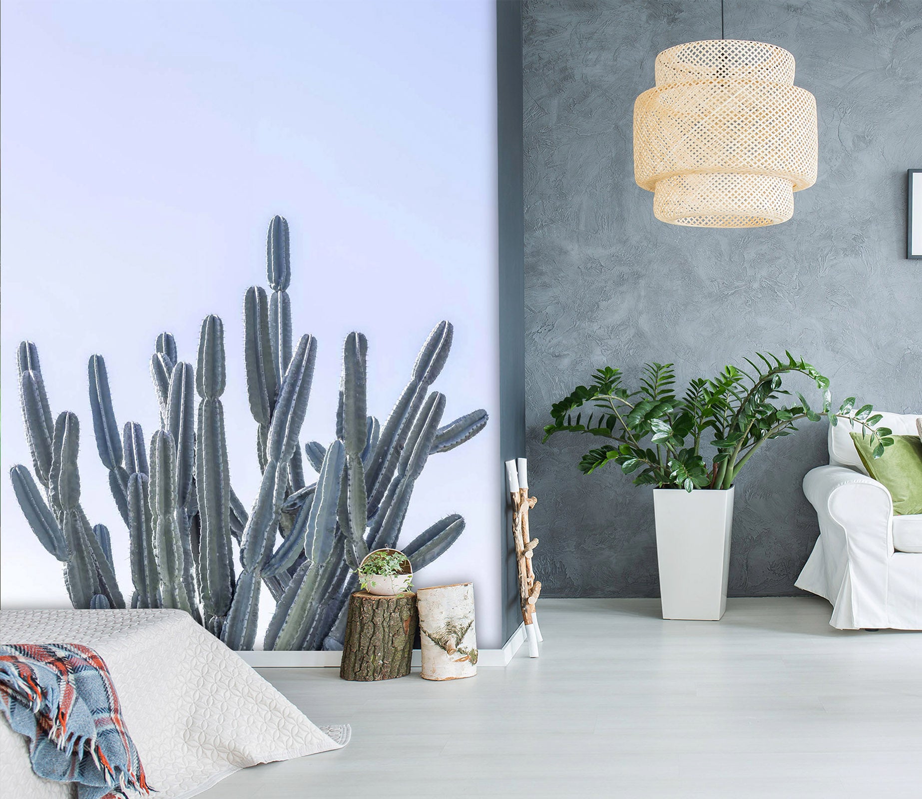 3D Cactus Cultivation 111 Assaf Frank Wall Mural Wall Murals