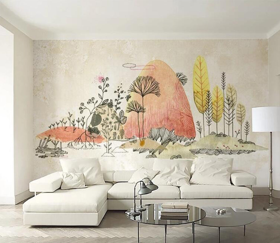 3D Forest Animals WC095 Wall Murals