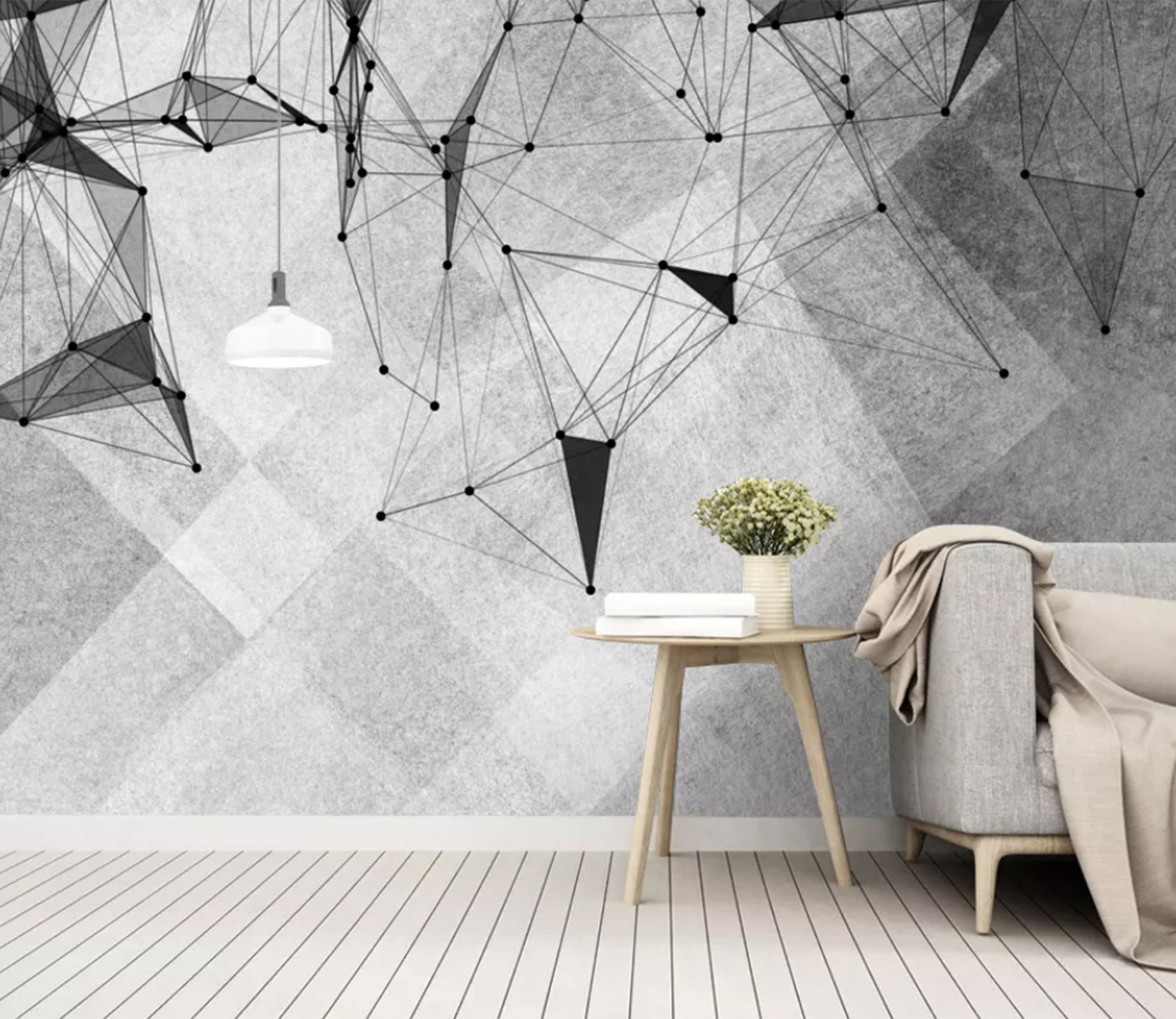 3D Geometric Patterns WC67 Wall Murals Wallpaper AJ Wallpaper 2 