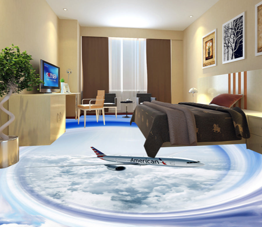 3D Outside The Cabin 369 Floor Mural  Wallpaper Murals Rug & Mat Print Epoxy waterproof bath floor