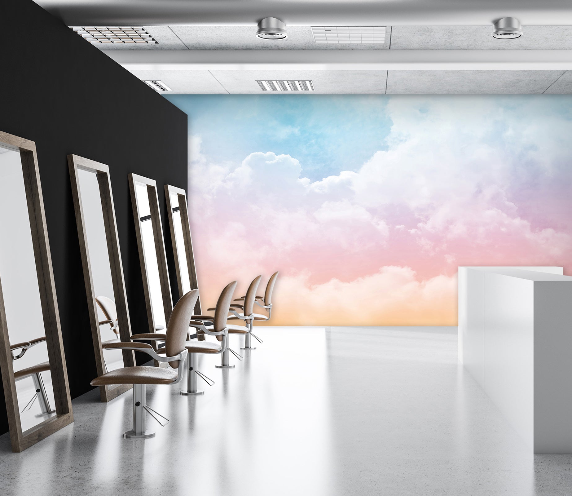 3D Color Sky 391 Wall Murals