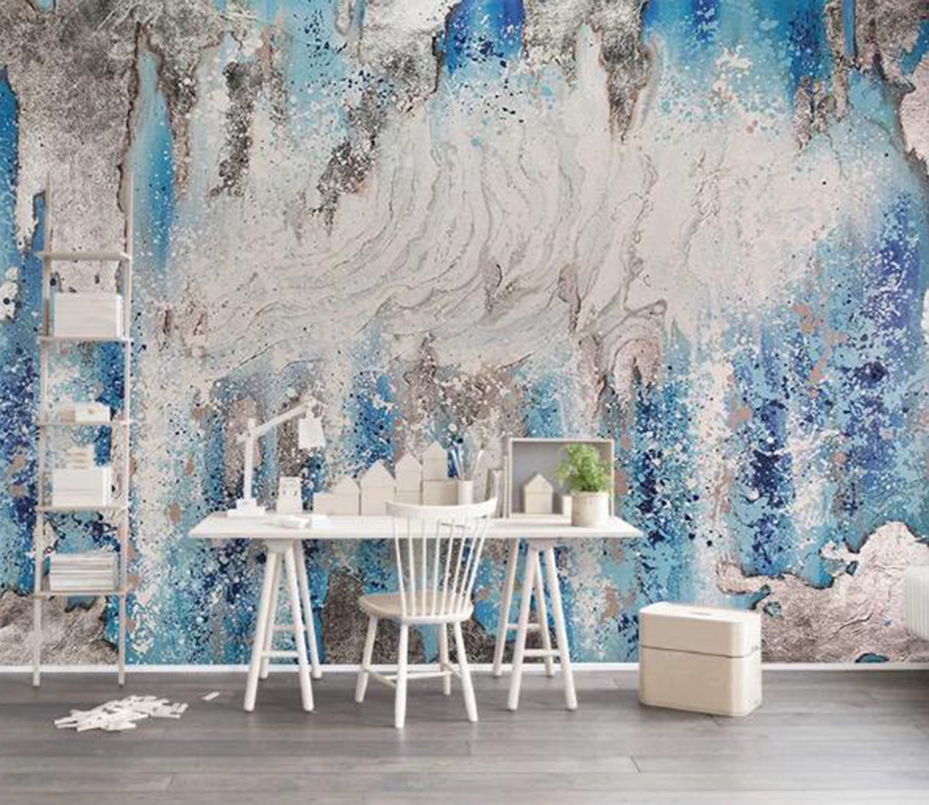 3D Color Ink WG55 Wall Murals Wallpaper AJ Wallpaper 2 