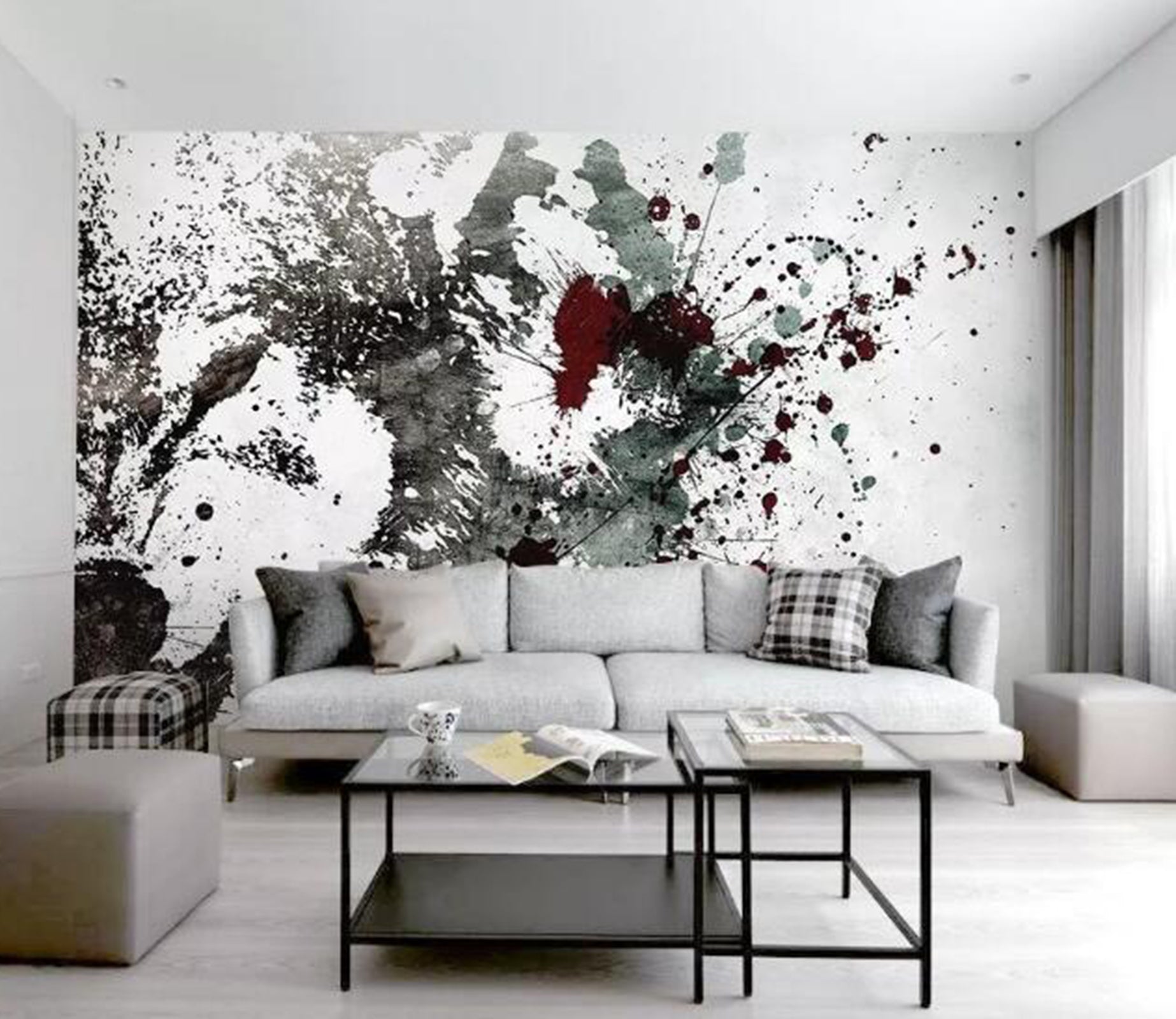 3D Graffiti Color WG54 Wall Murals Wallpaper AJ Wallpaper 2 