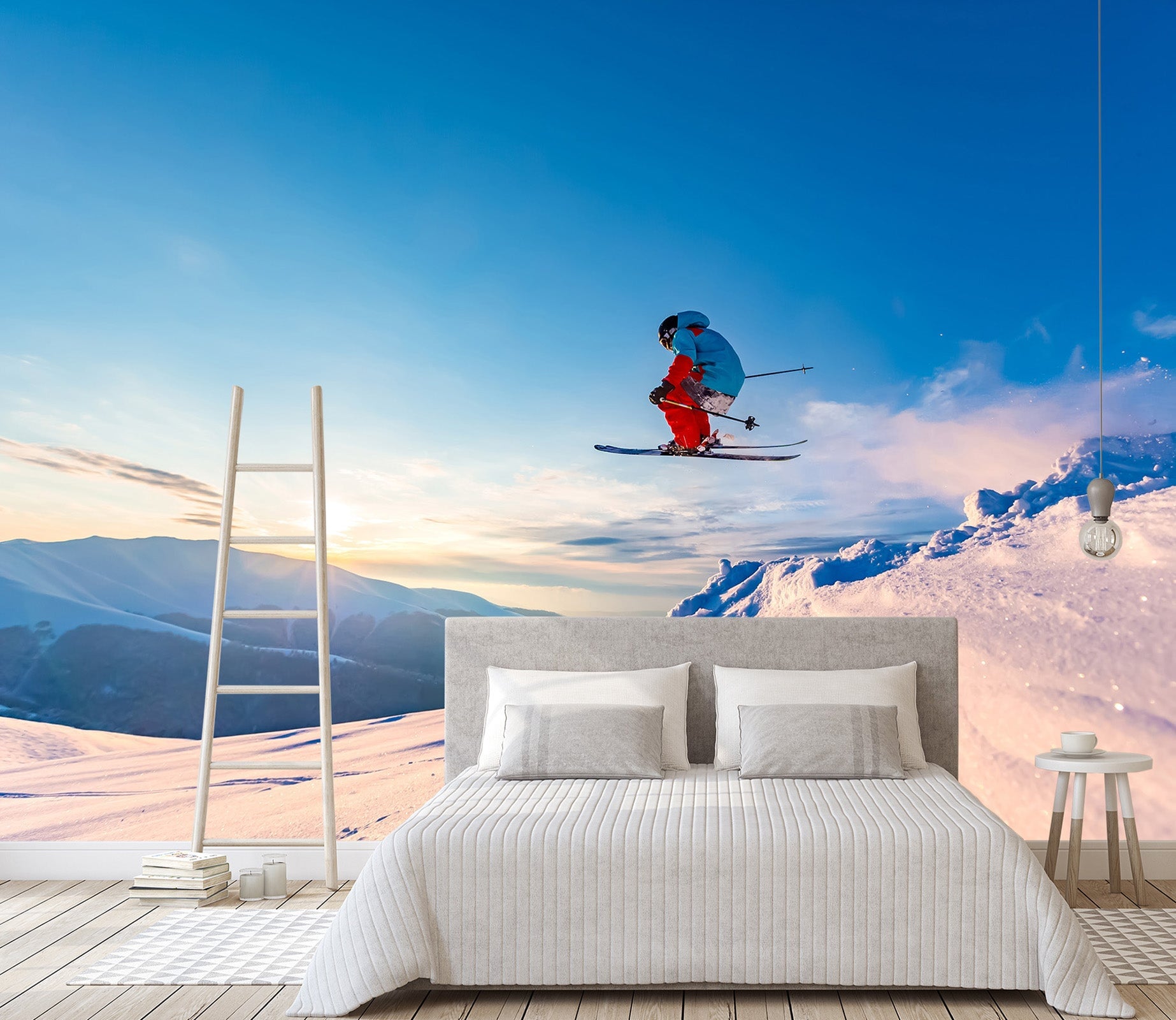 3D Ski Motion 143 Wall Murals Wallpaper AJ Wallpaper 2 