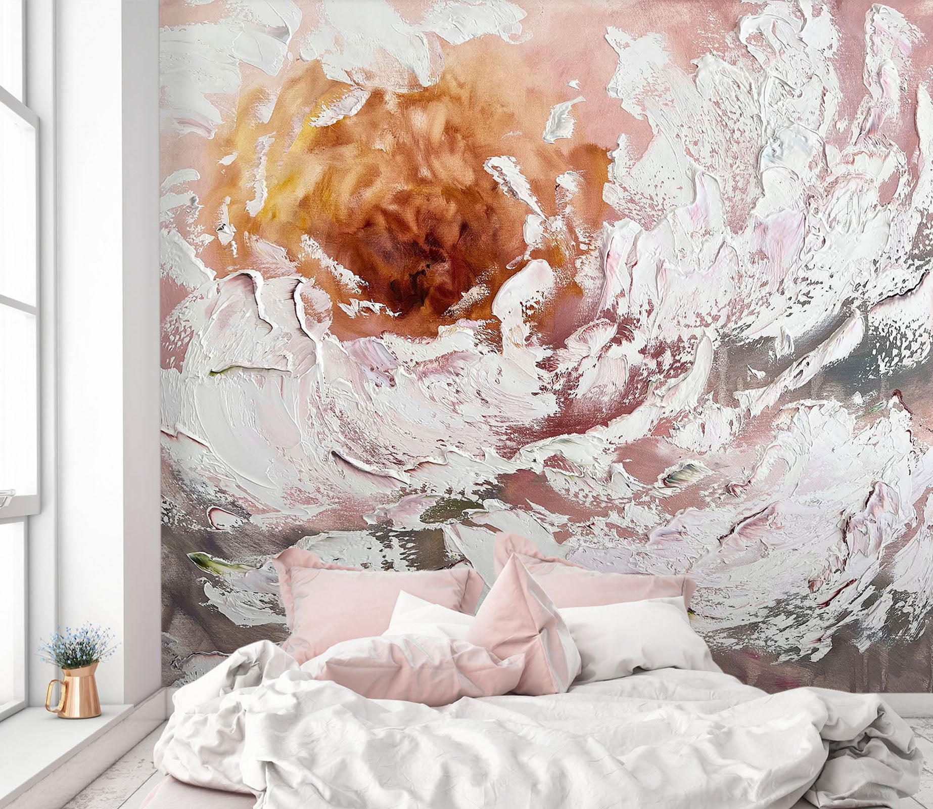 3D Paint Flower 3103 Skromova Marina Wall Mural Wall Murals