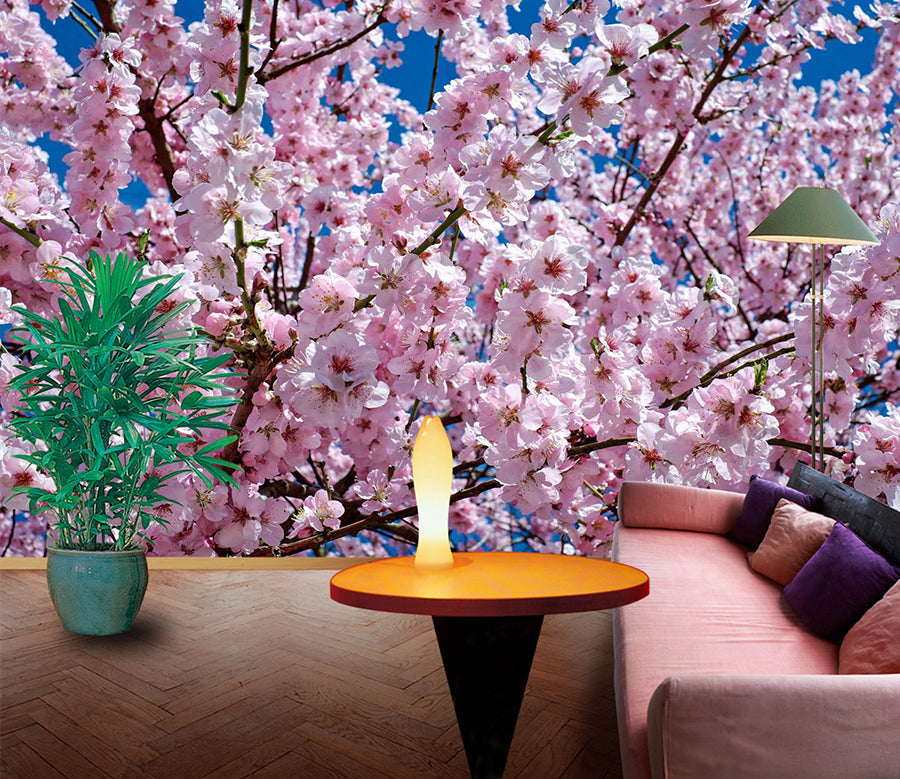 3D Peach Blossom 1038 Wall Murals