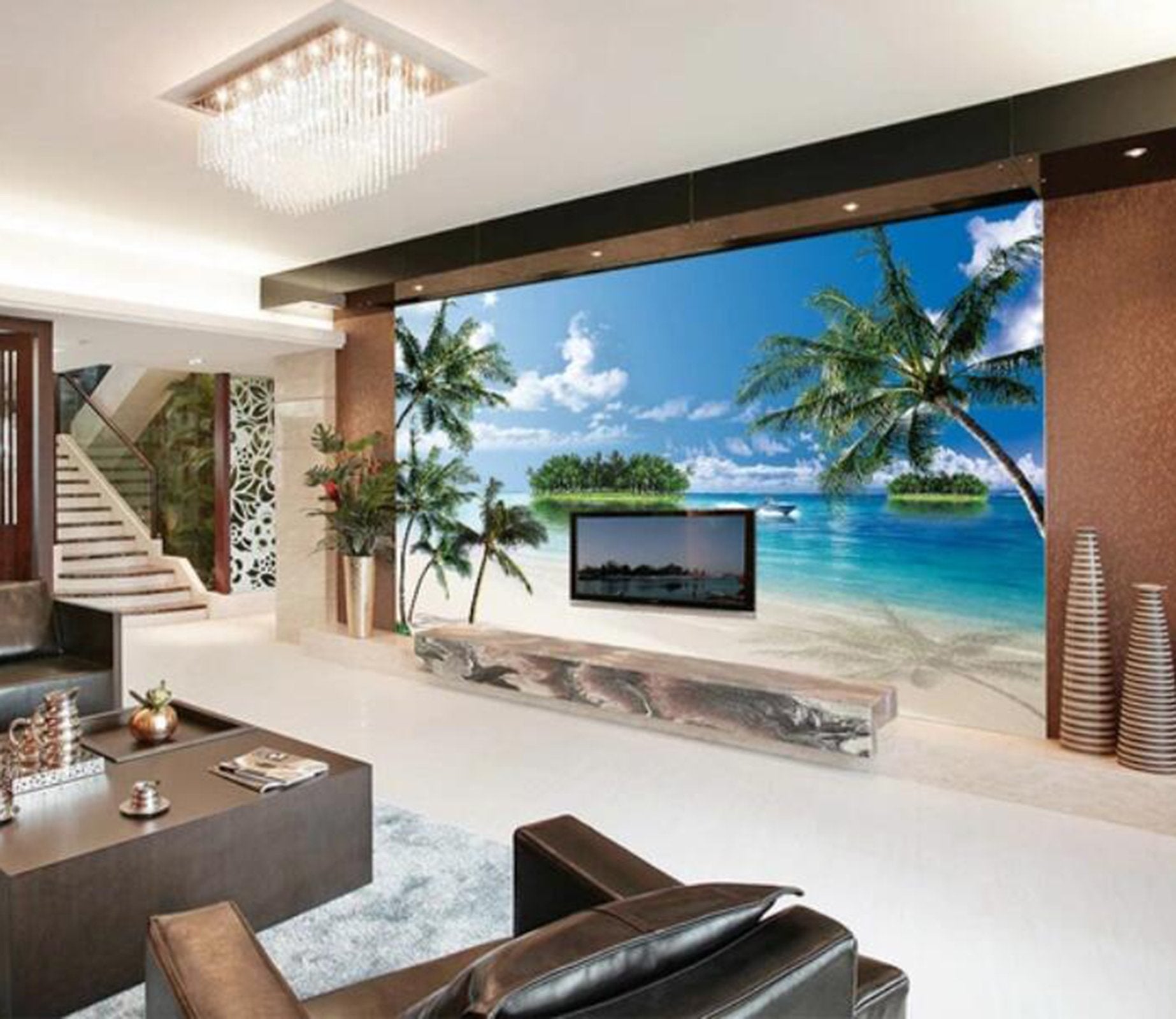 3D Beach Coco WC09 Wall Murals Wallpaper AJ Wallpaper 2 