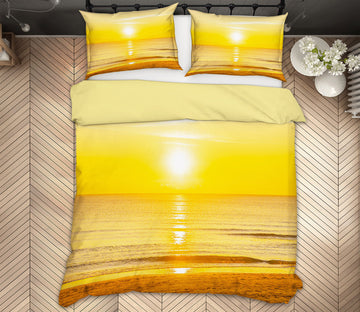 3D Golden Sponge Sunshine 67149 Bed Pillowcases Quilt