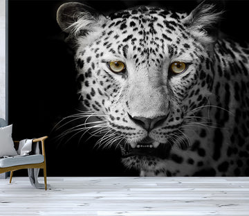 3D Mighty Leopard WC516 Wall Murals