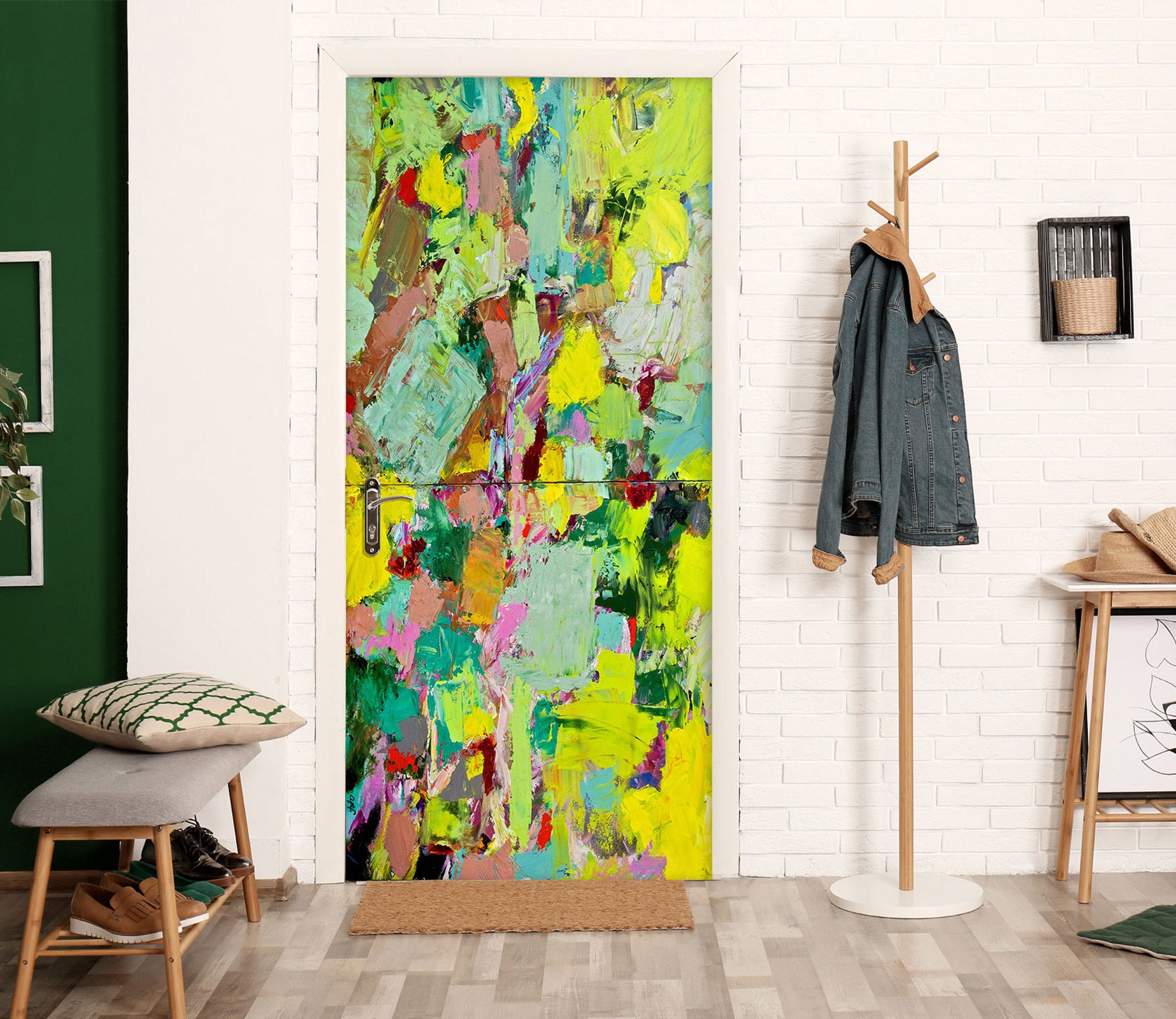 3D Paint Texture 93122 Allan P. Friedlander Door Mural