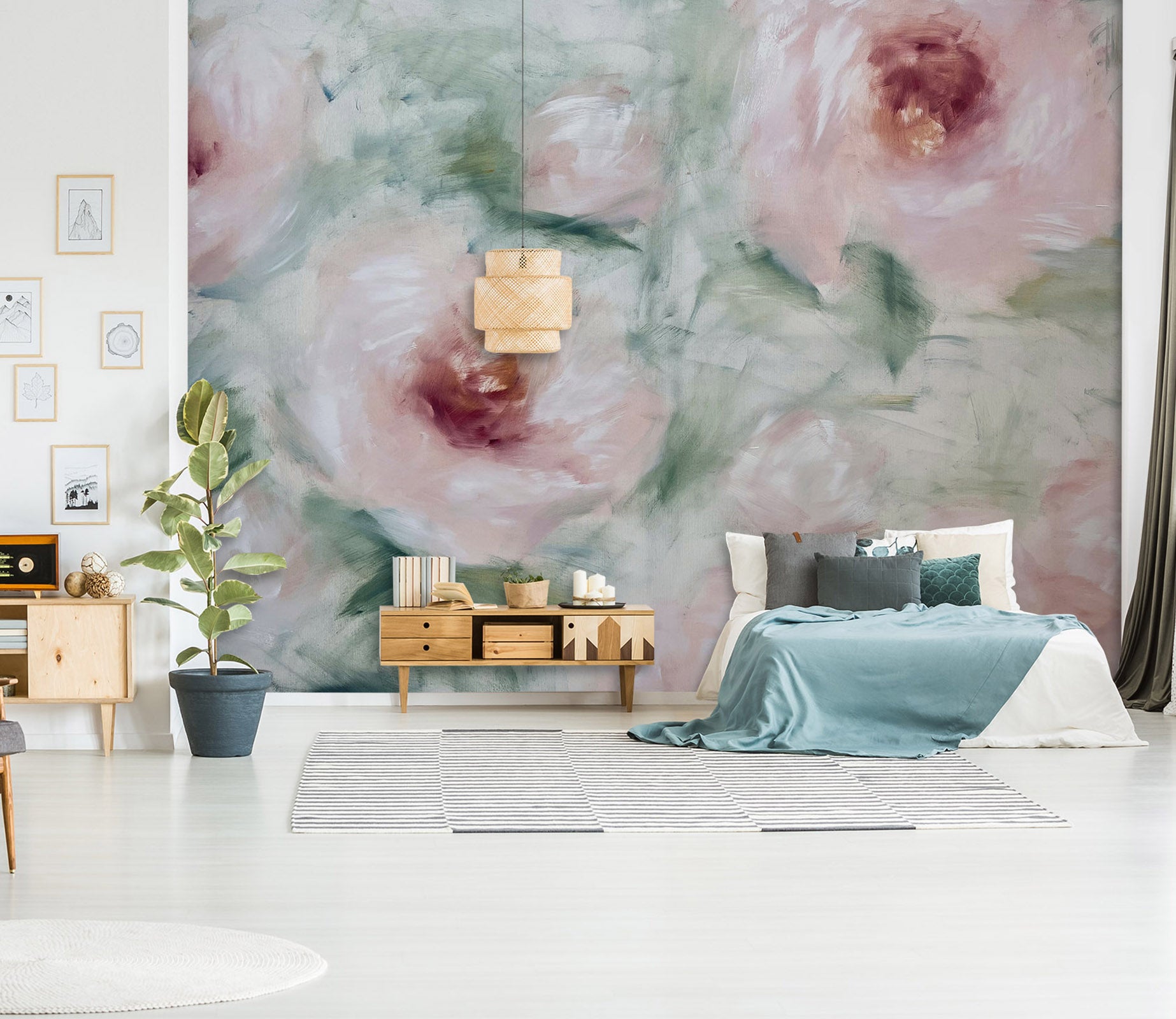 3D Flower Painting 3007 Skromova Marina Wall Mural Wall Murals