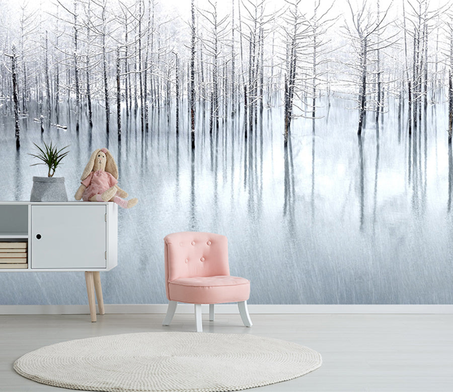 3D Forest River WC539 Wall Murals