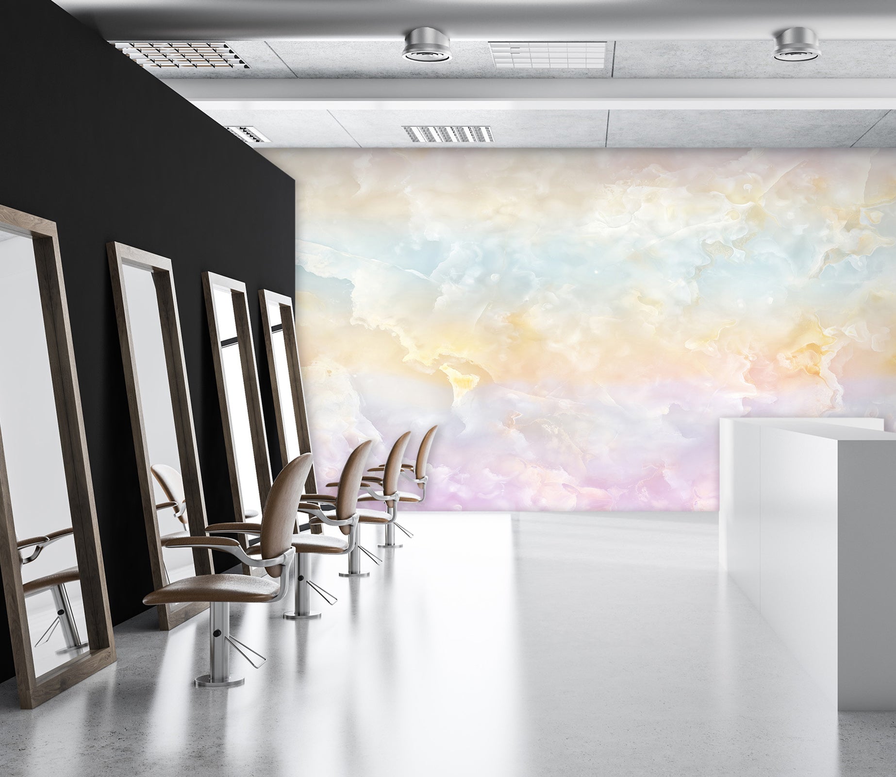 3D Painted Cloud 076 Wall Murals Wallpaper AJ Wallpaper 2 