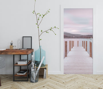 3D Bridge Landscape 10215 Assaf Frank Door Mural