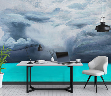 3D Blue Lake 1850 Marina Zotova Wall Mural Wall Murals